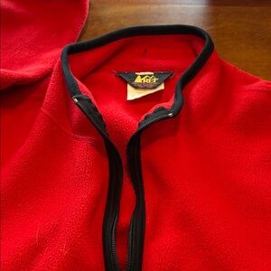 REI Red Fleece Jacket